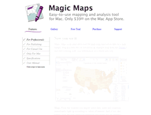 Tablet Screenshot of magicmaps.evanmiller.org